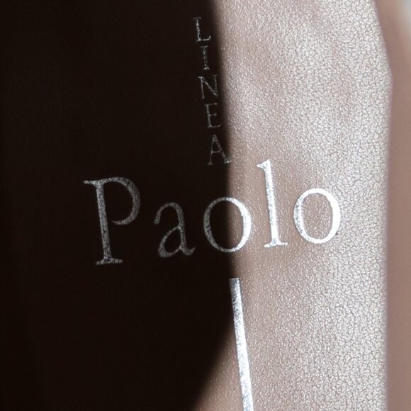 Linea Paolo Felicia Grey Perforated Suede Wedge Side Zip Bootie Sneakers Sz 7.5 - Picture 10 of 12